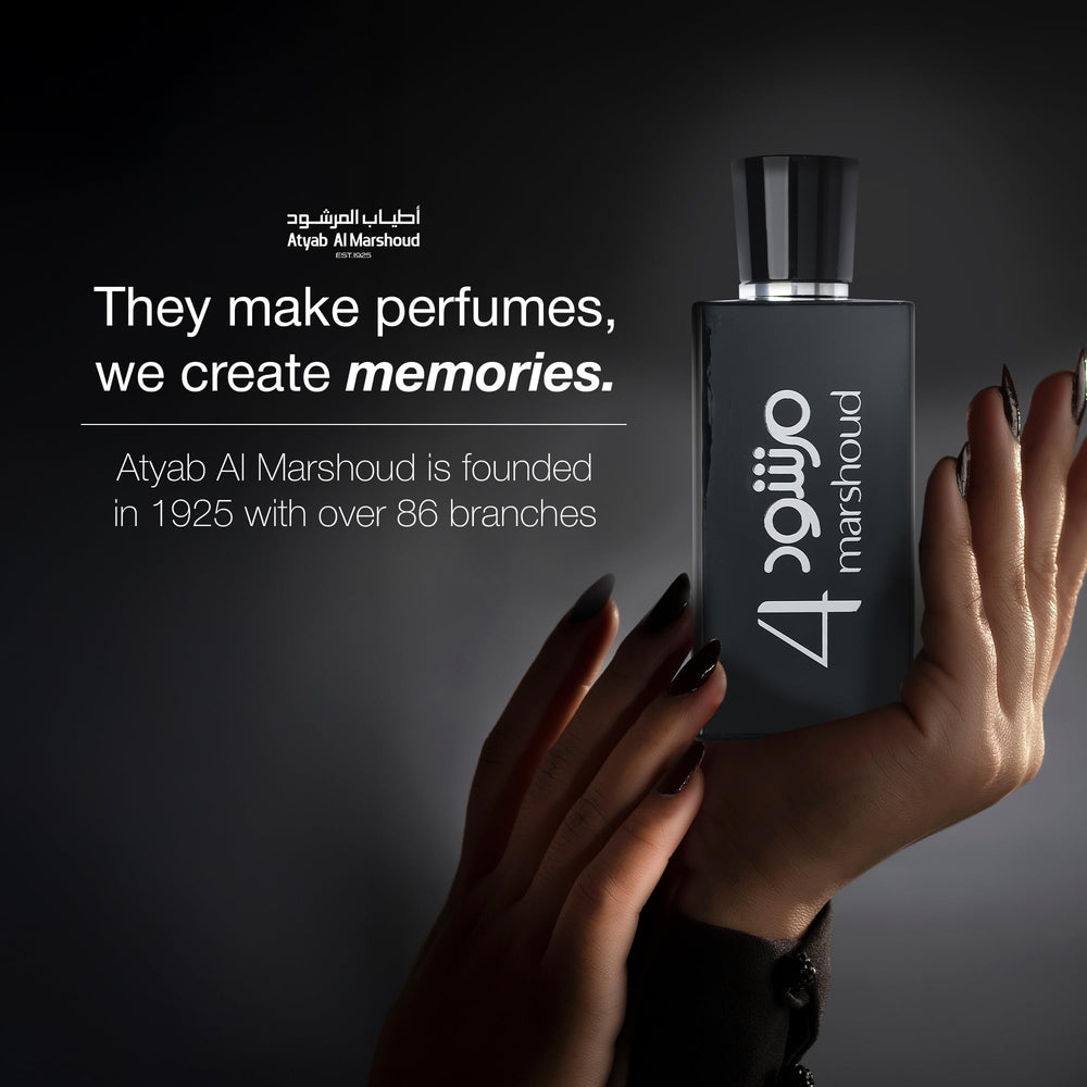 ATYAB AL MARSHOUD Marshoud 4 Black musk note highlight for warmth