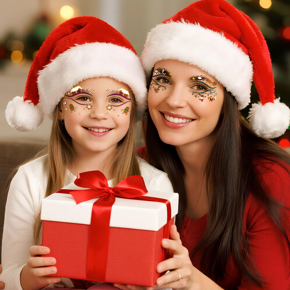 atydkug snowman eye sticker for a cute seasonal touch that lasts through parties.