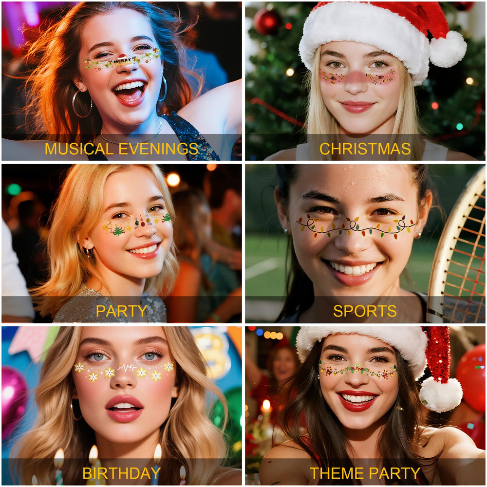 atydkug Bells patches sparkle with holiday charm for stage or party looks.