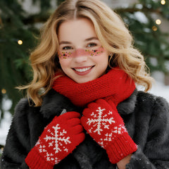 atydkug Santa Claus eye stickers create playful accents for photo-worthy looks.