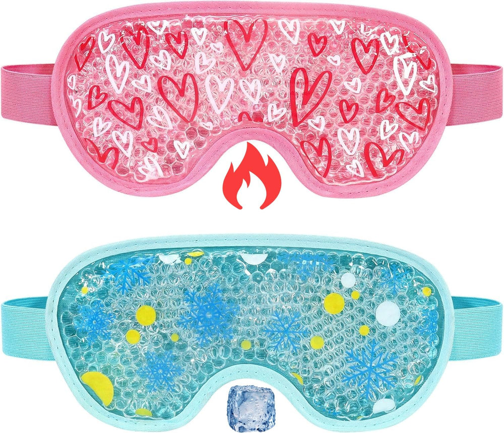 AUDFA cooling eye mask double-sided fabric for skin-friendly comfort during rest