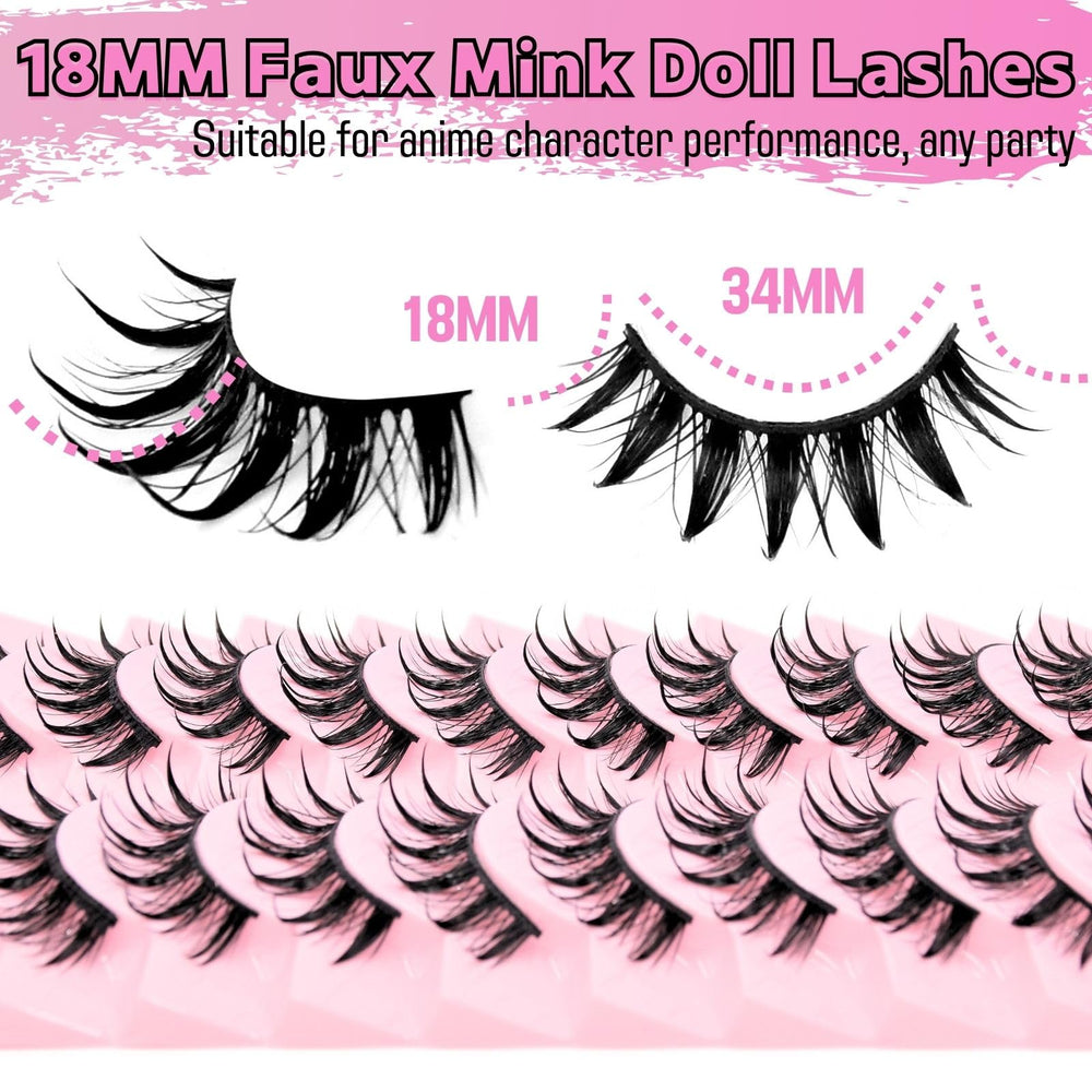 AUGENLI bold dramatic lashes with C curl enhance eye shape for stage or daily wear.