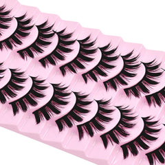 AUGENLI bold-spiky lashes ideal for daily wear or Halloween and parties.