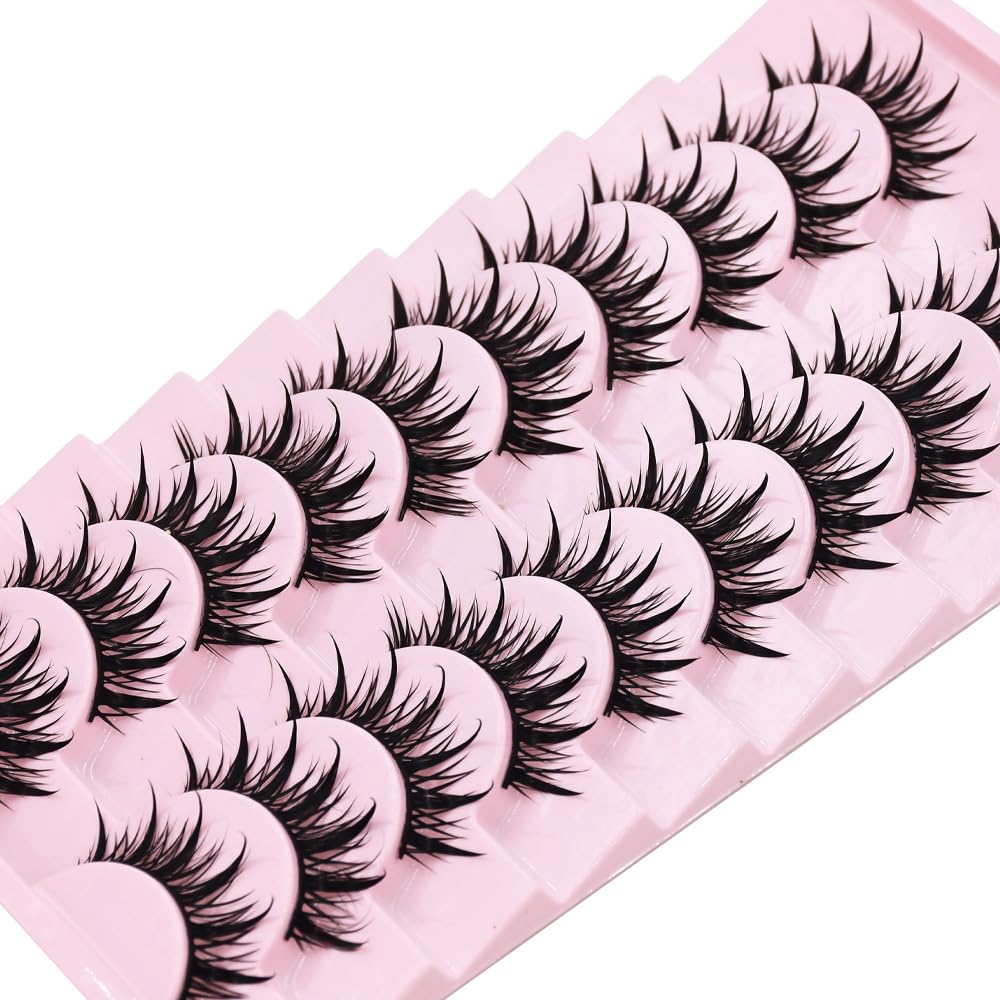 AUGENLI reusable and durable lashes, 10–15 uses with care