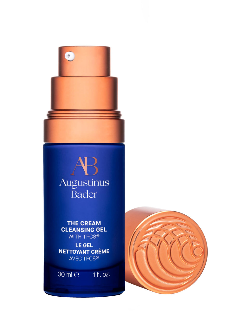 Foamy texture of Augustinus Bader Cream Cleansing Gel prepares skin for hydration