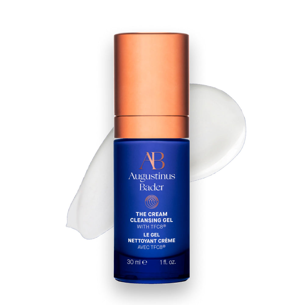 Augustinus Bader The Cream Cleansing Gel tube close-up for easy daily use
