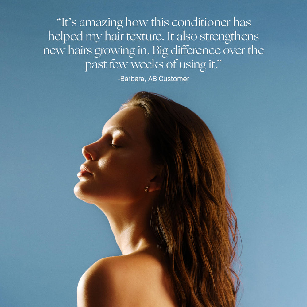 Augustinus Bader The Conditioner delivers lasting moisture and improved elasticity.