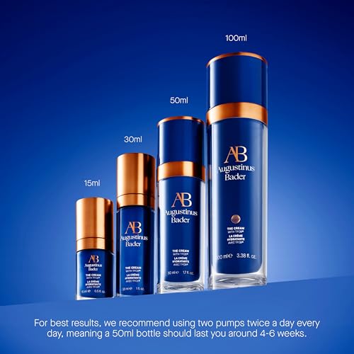 Augustinus Bader The Rich Cream lifestyle shot evoking luxury skincare ritual