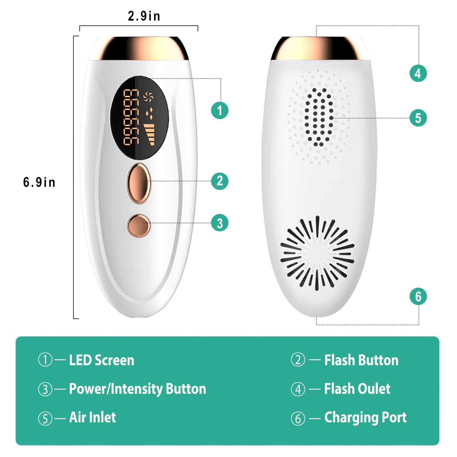 Silky skin feel after treatment with AUITRONCARE
