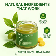 Aultink Pomada NMD arnica infusion showcases soothing botanical benefits.