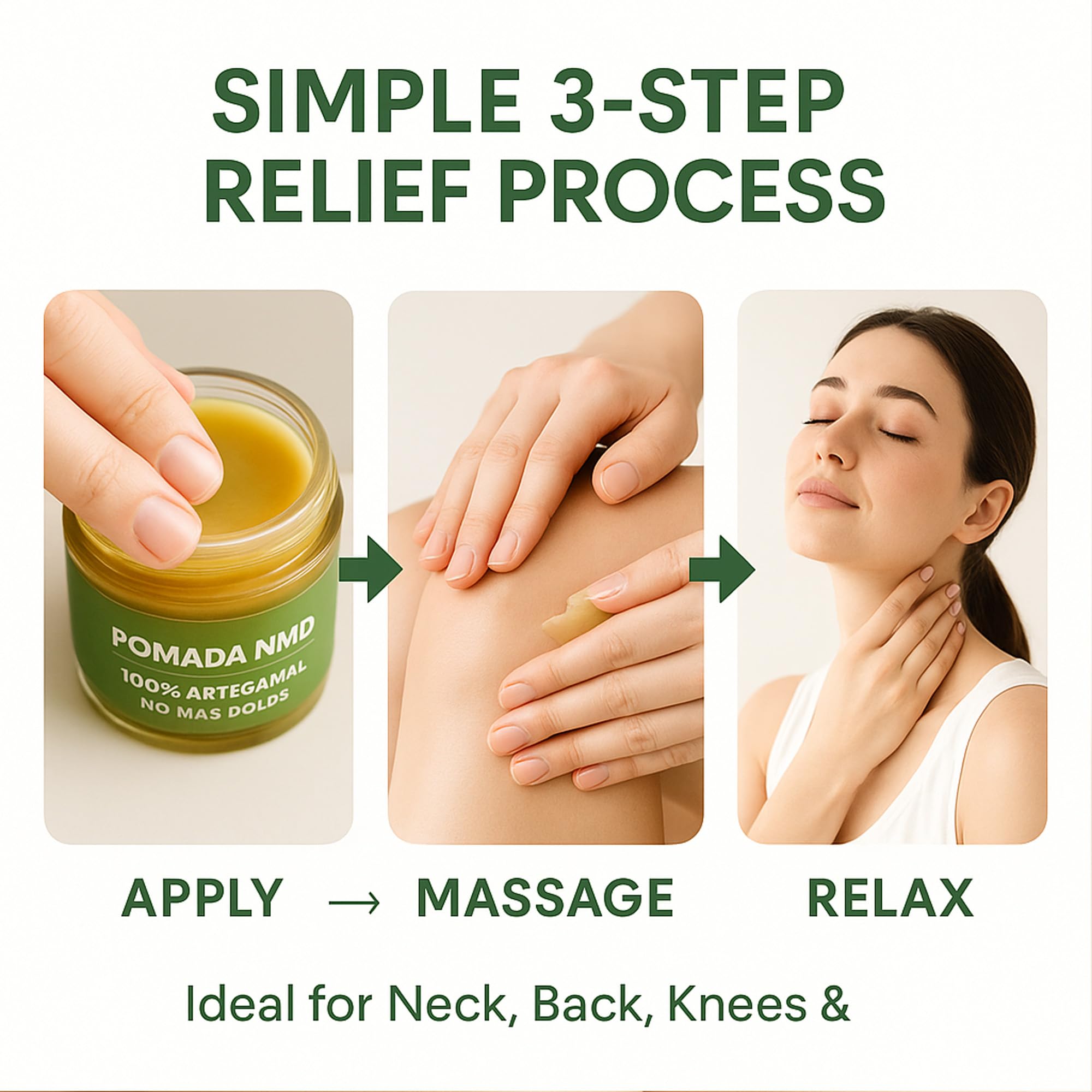 Aultink Pomada NMD soursop leaf blend for natural soothing care.