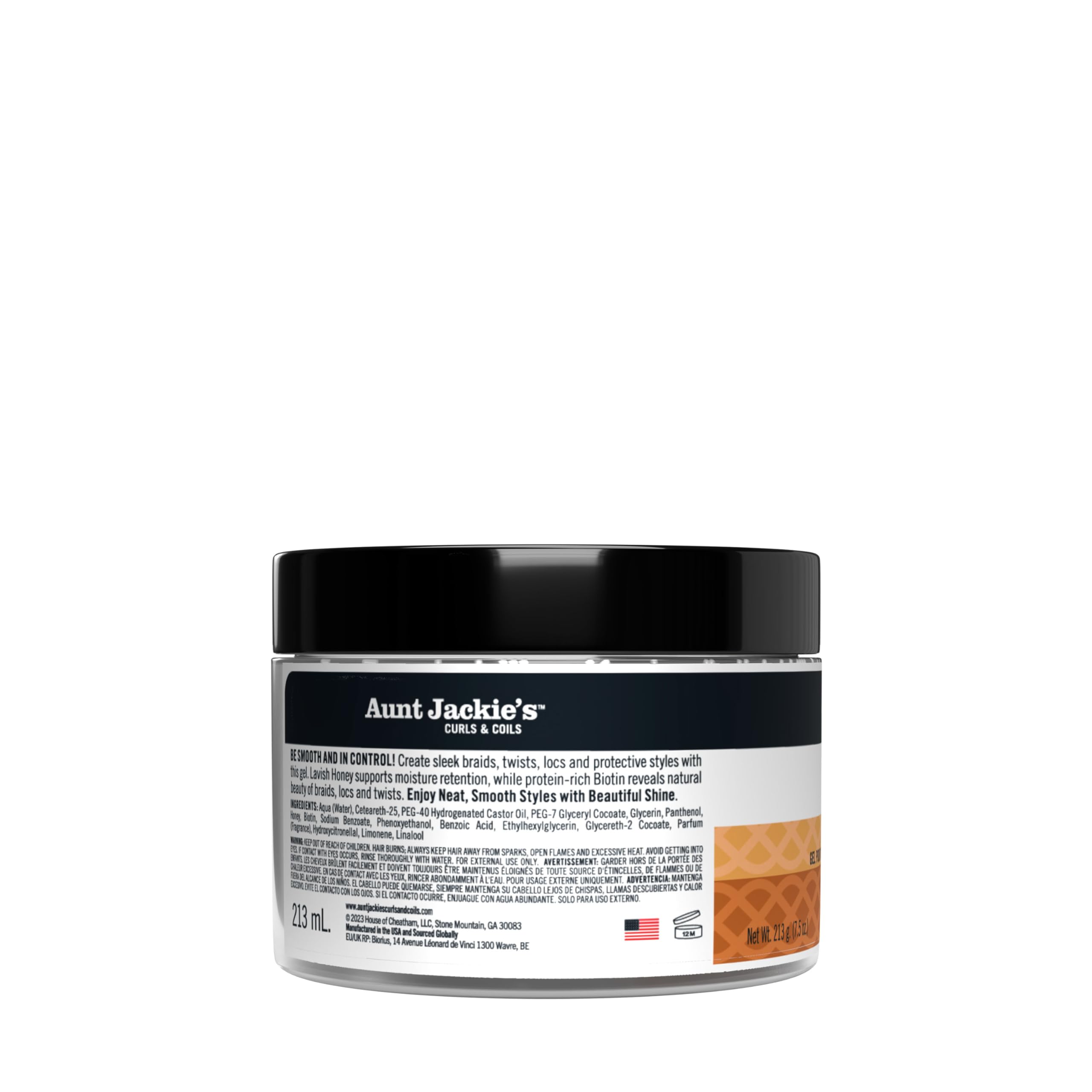 Aunt Jackie's Hold Tight gel helps protect protective styles during wear