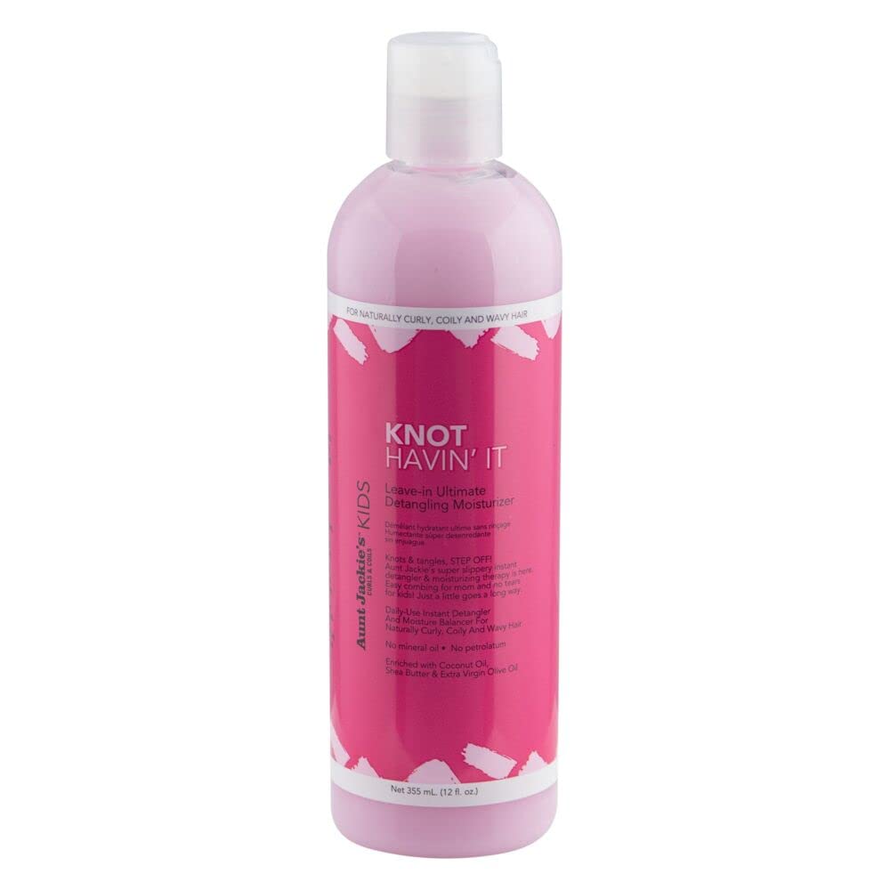 Aunt Jackie's Soft N Sassy Conditioner bottle delivering daily moisture and soft curls