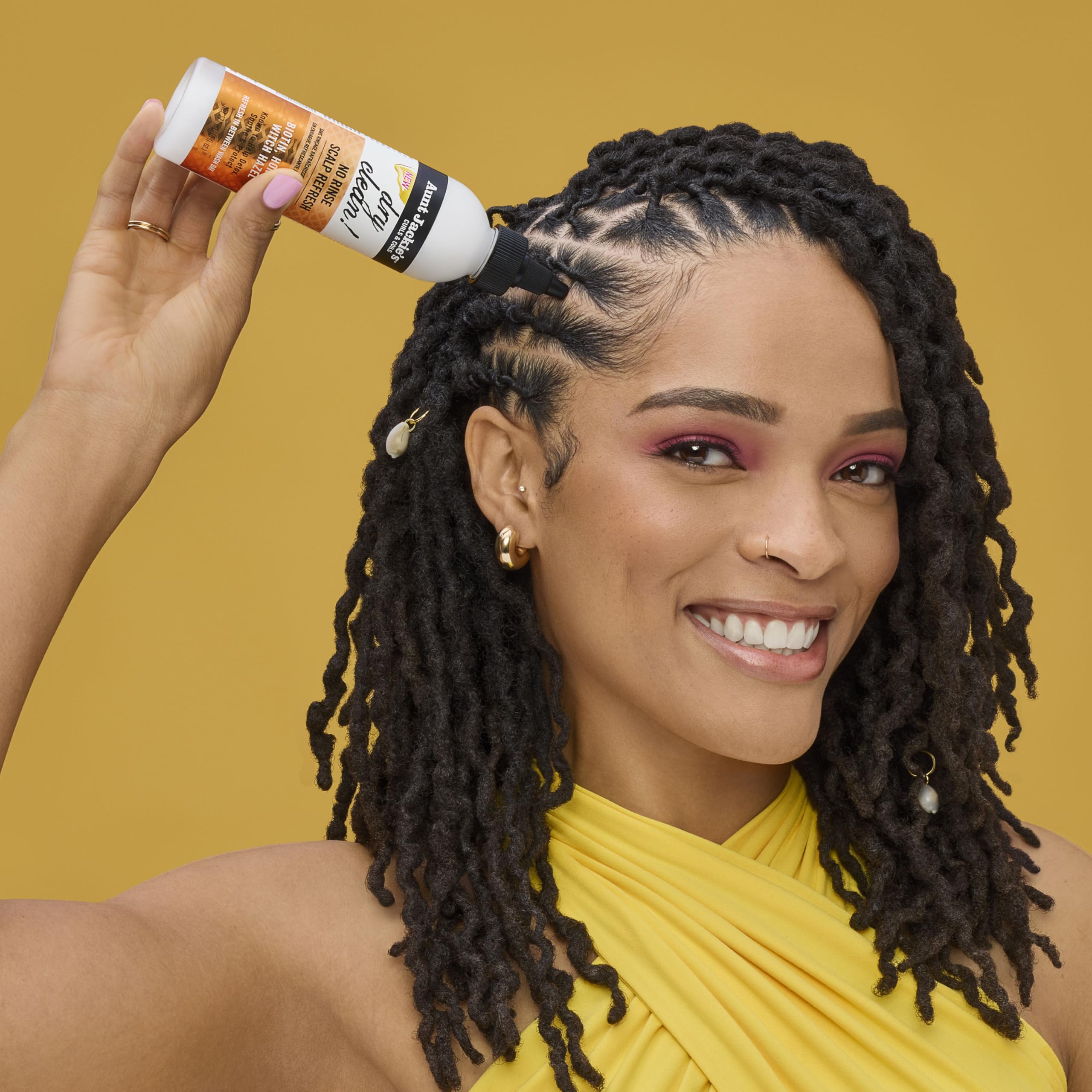 Aunt Jackie's Protective Styles Care spray designed for braids and twists