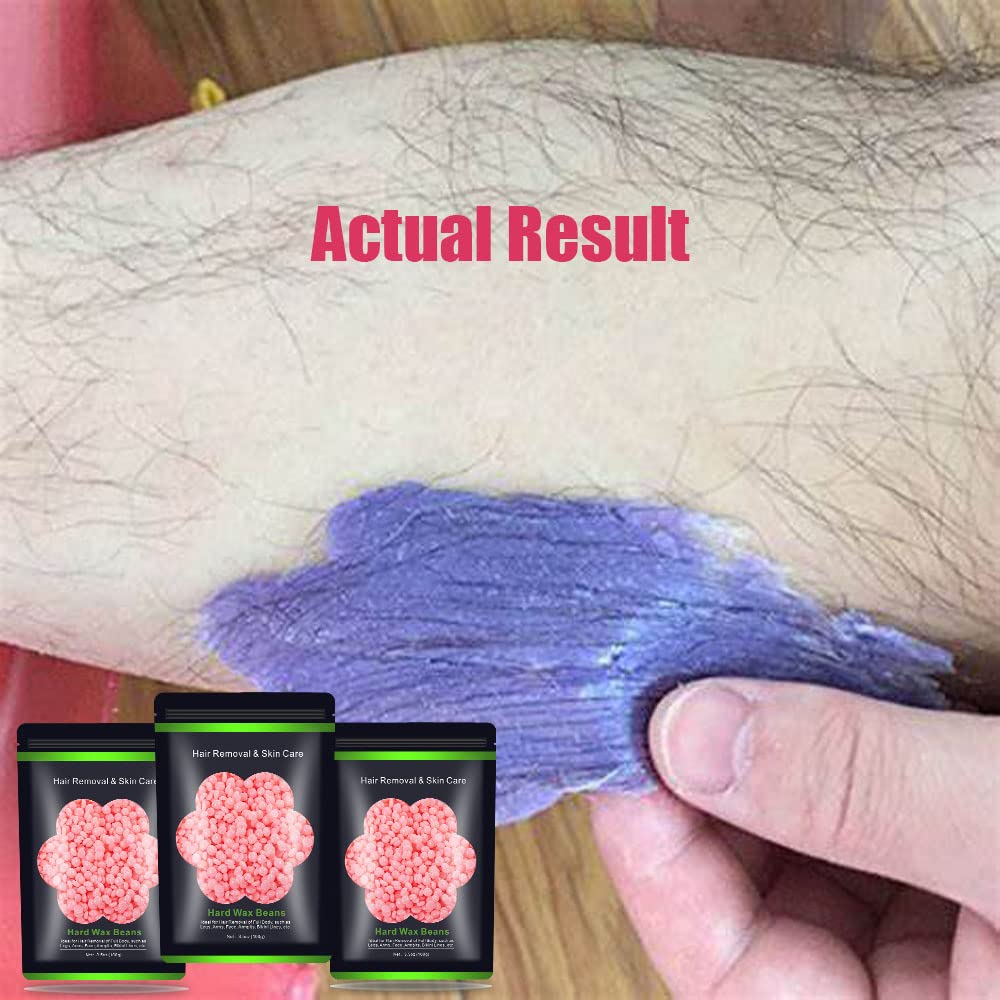Auperwel wax beads for armpits enable comfortable home waxing.