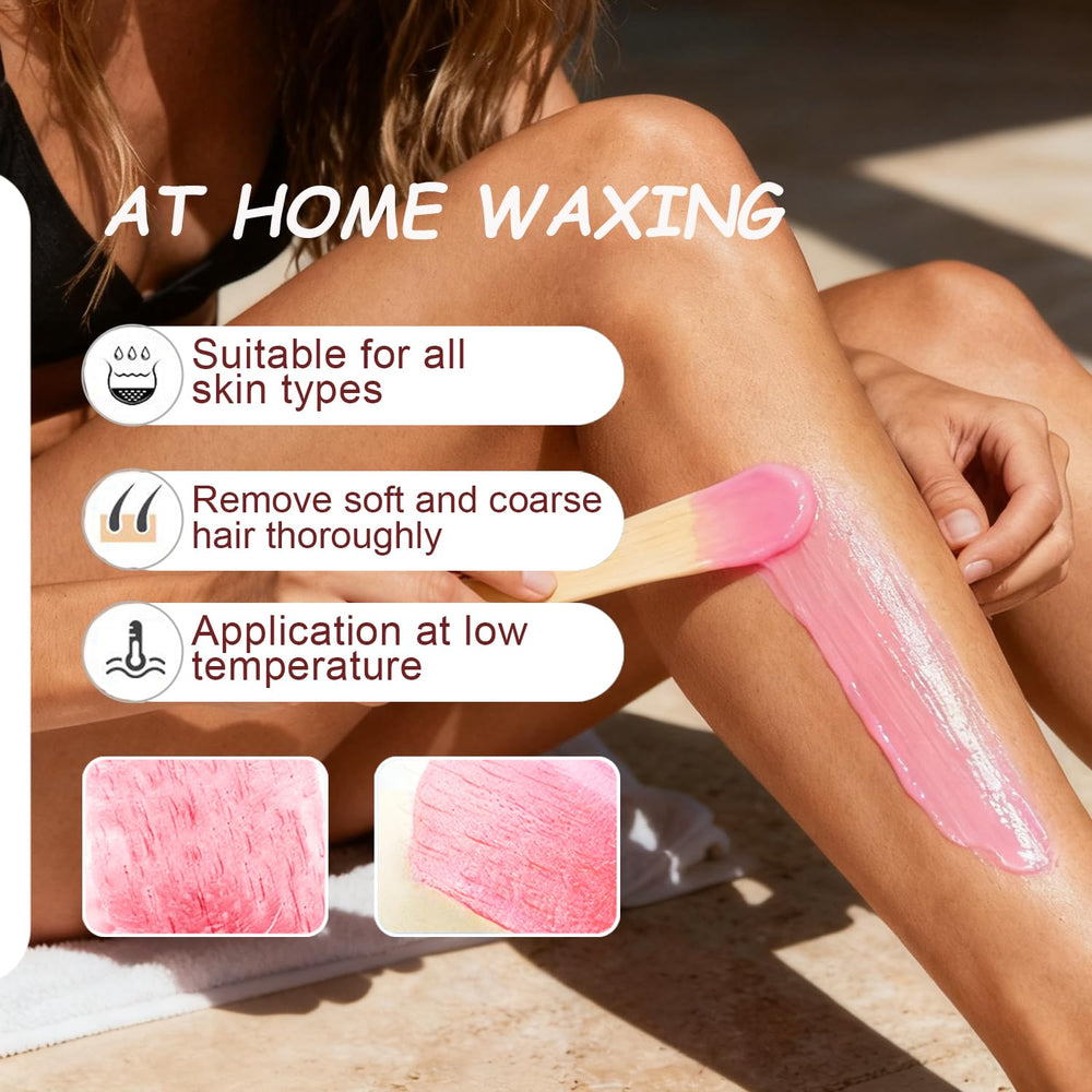 Auperwel 20 disposable sticks ensure clean, precise waxing sessions