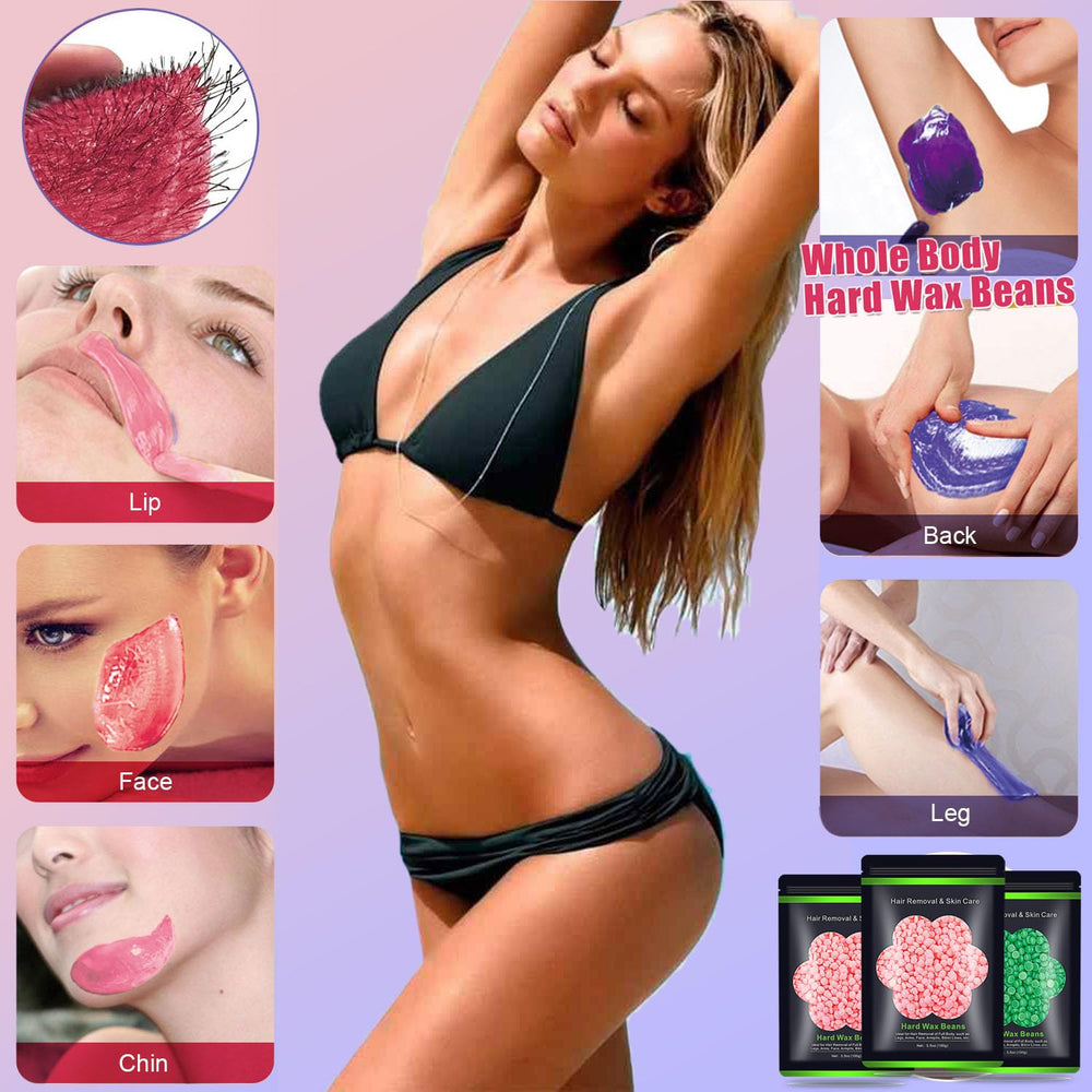 Auperwel wax sticks kit supports easy application and precise removal.