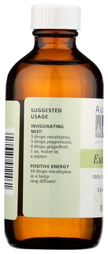 Aura Cacia eucalyptus oil with lavandin for comforting chest rub blends