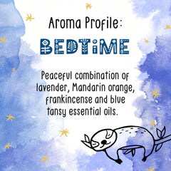 Aura Cacia Kids Bedtime Fizzy Bath Kit kid bath scene promotes relaxation with gentle aroma.