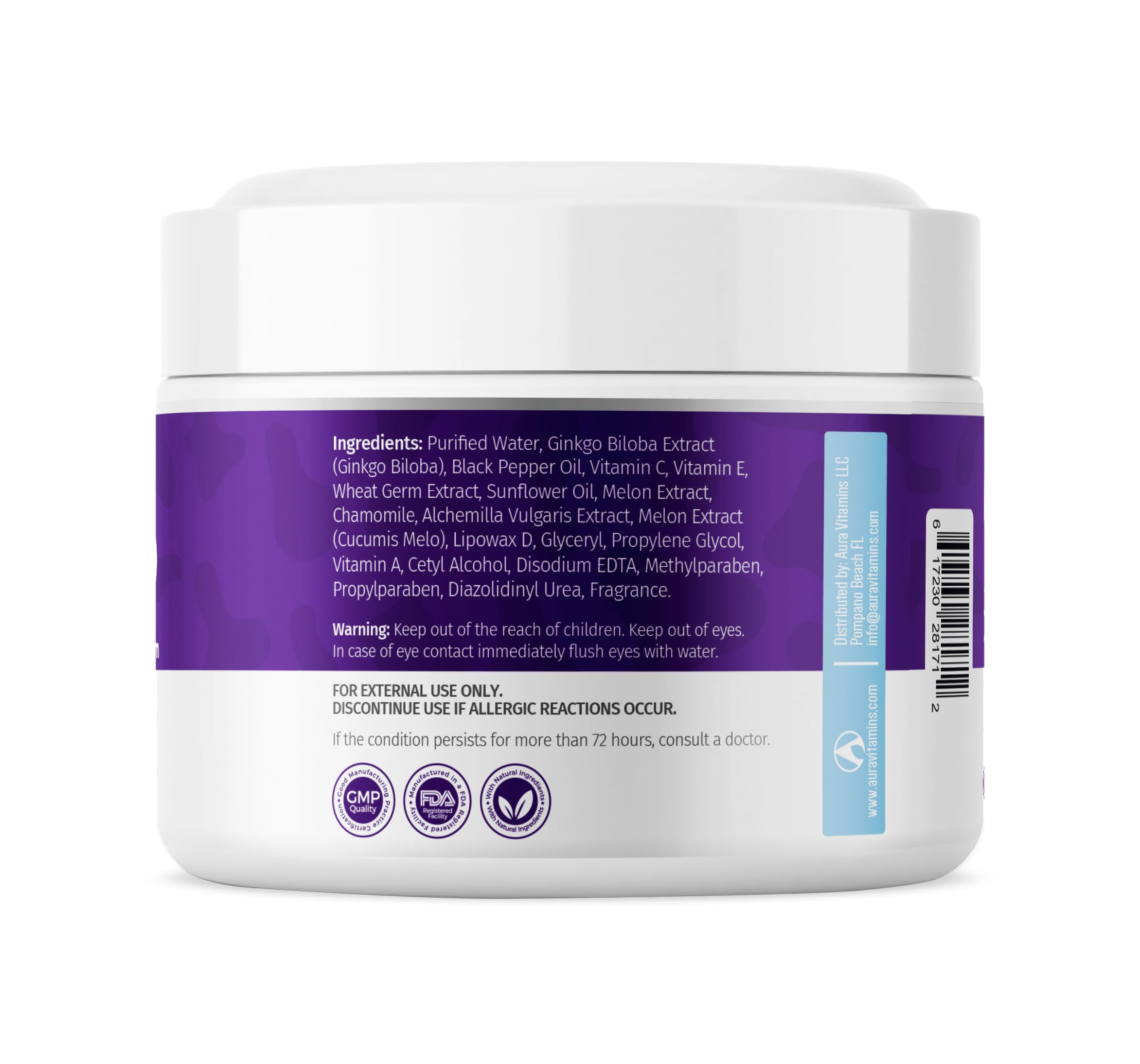 Aura Dermacare Vitiligo Cream on bathroom shelf suggests reliable routine.