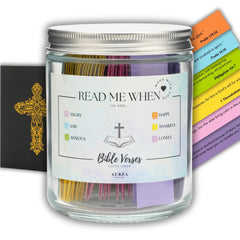 Auréa Bible Verses Jar on display offers daily inspiration and mindful reflection.