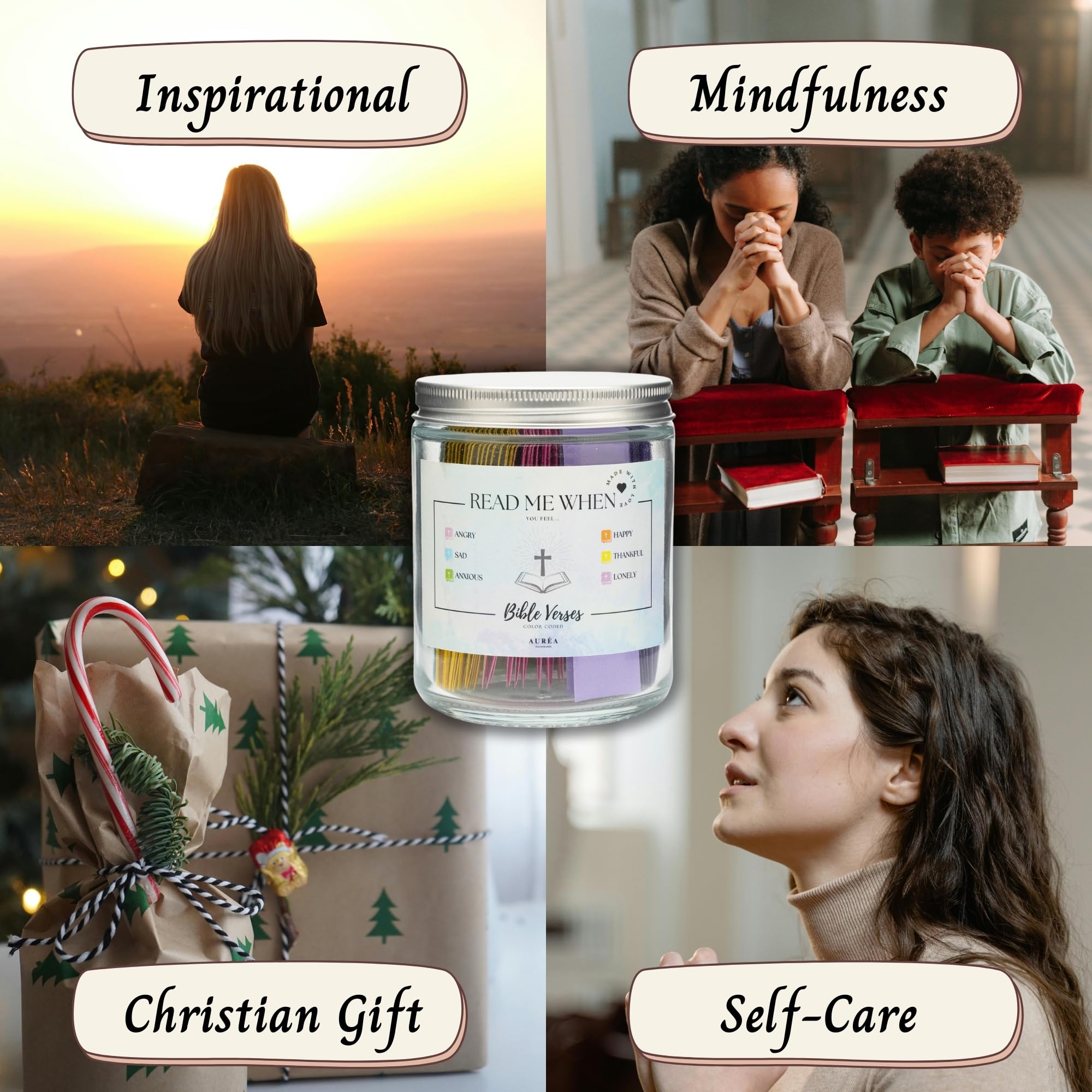 Auréa Christian gift for women, ideal for birthdays and special occasions.