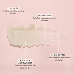 Aurelia Probiotic Skincare Deodorant application demonstrates smooth, quick-drying protection during busy mornings.