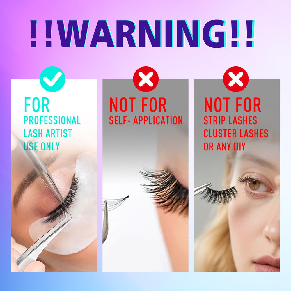 AuReve waterproof lash adhesive withstands humidity for long-lasting lashes.