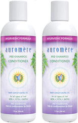 Auromere Pre-Shampoo Conditioner outer-pack display emphasizing value and eco-friendly formula.
