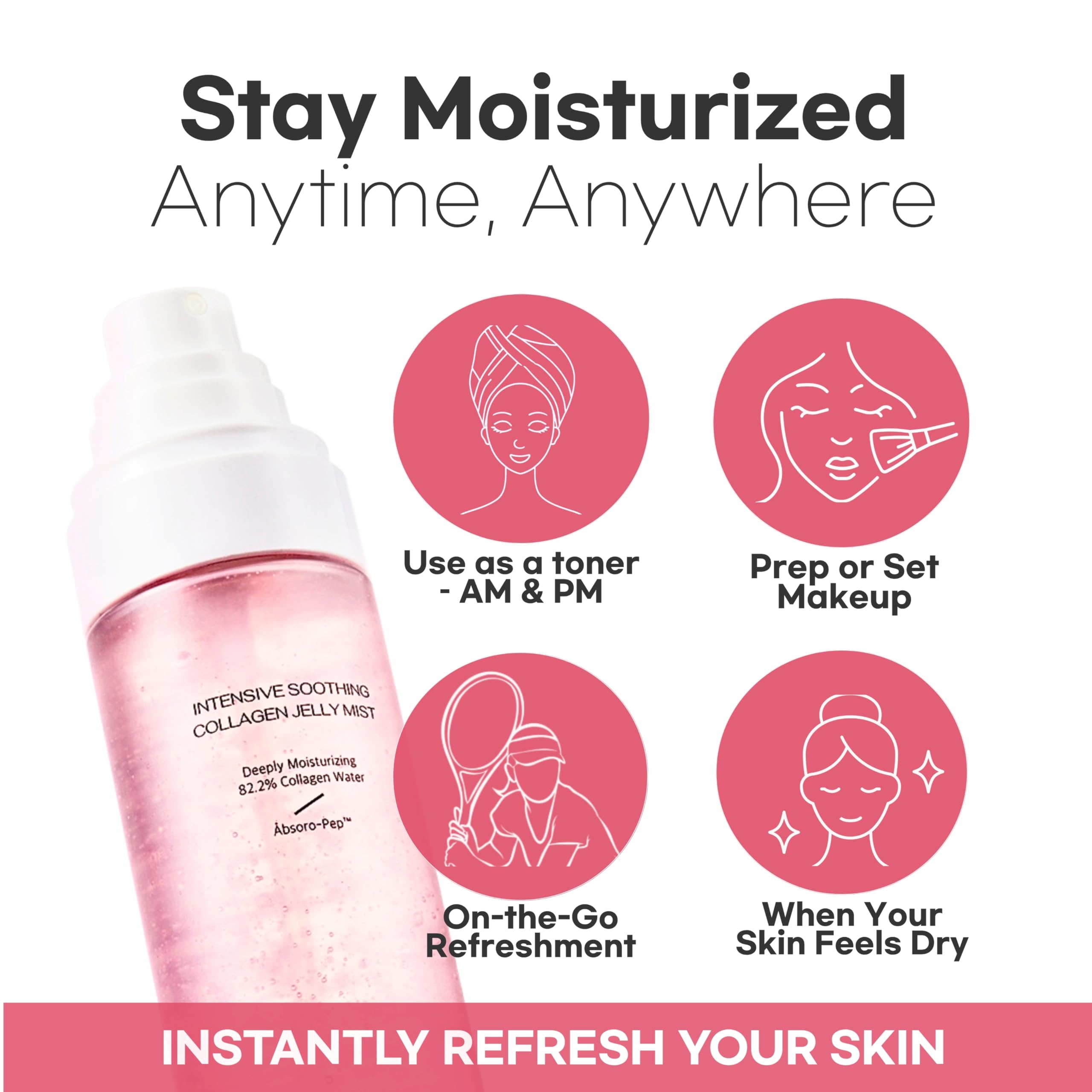 Fragrance-free formula ideal for sensitive skin types.