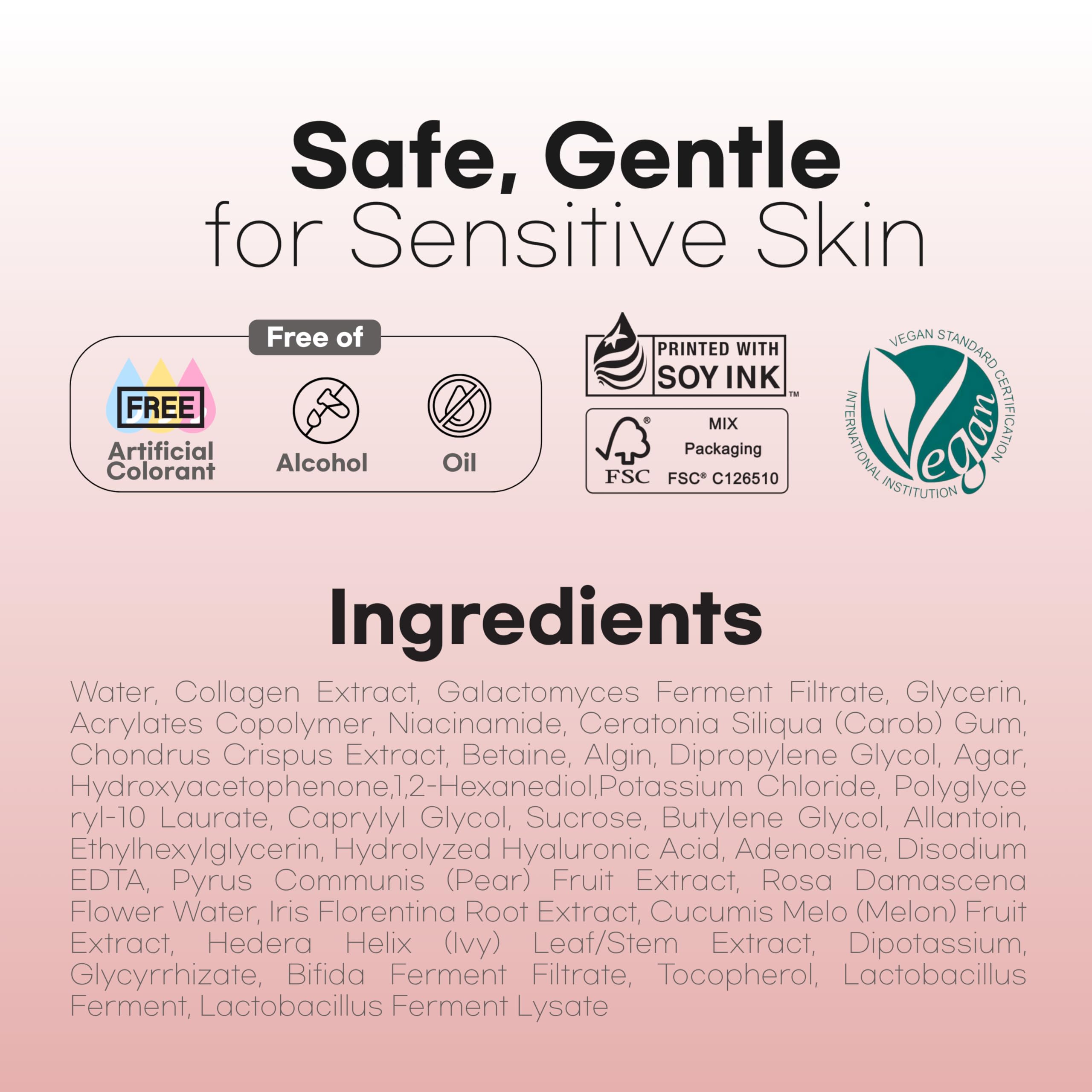 Aurtier Glassy Hydrogel Mask absorption technology for deep hydration.