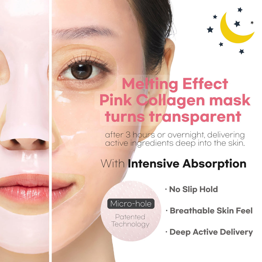 Aurtier Glassy Hydrogel Mask ingredients with hyaluronic acids.
