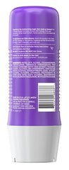 Close-up of Aussie Waves conditioner formula for detangling and moisture.