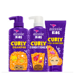 Aussie Kids Curly Shampoo bottle – gentle cleansing for kids' curls