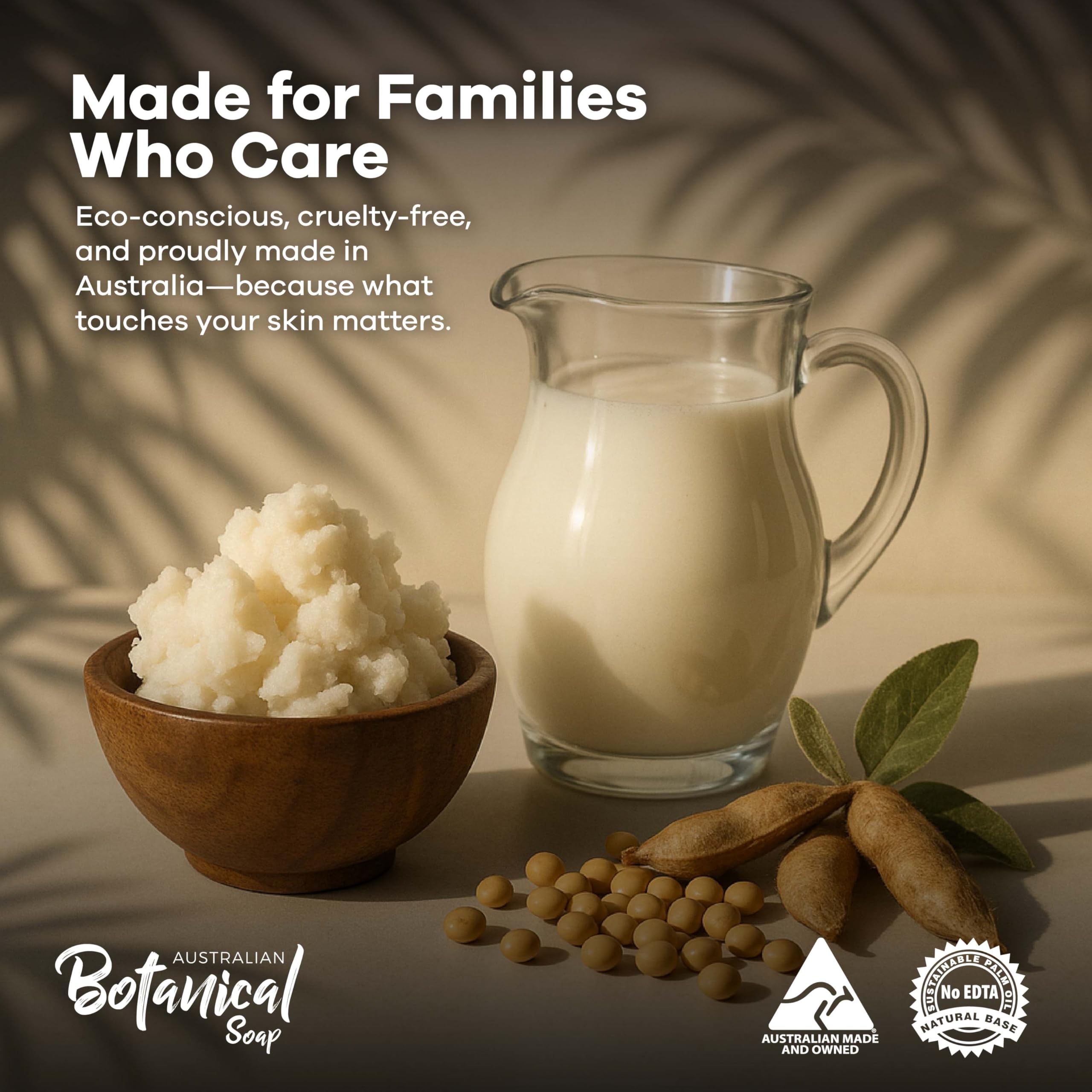 Gift set presentation of Australian Botanical Goat Milk Soap for holidays or occasions.