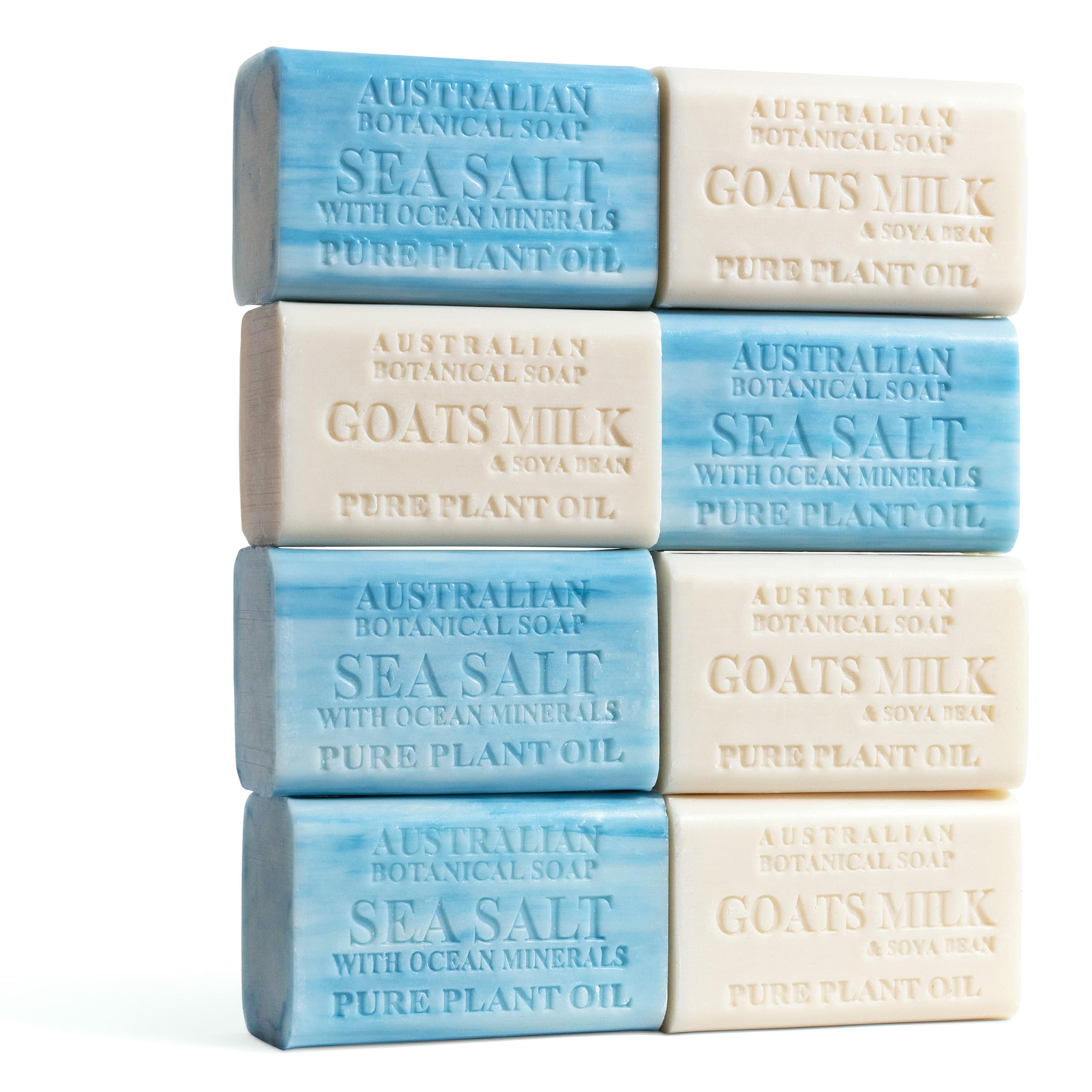 Australian Botanical Soap Sea Salt bar for daily cleansing with a refreshing scent