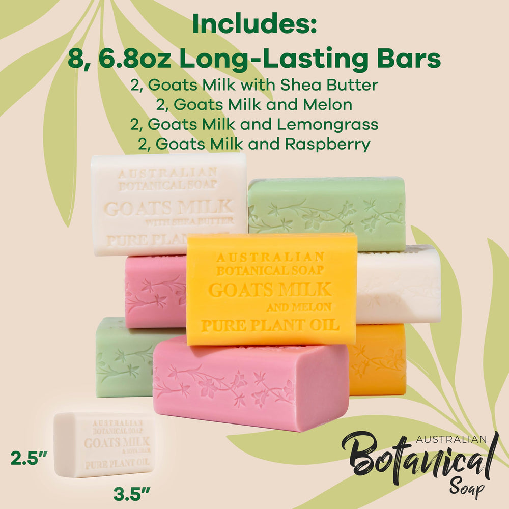Australian Botanical Goat's Milk Melon lather highlighting dense foam