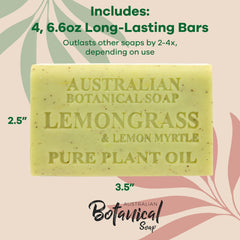Australian Botanical Soap organic shea butter jar paired with the bar for rich hydration.