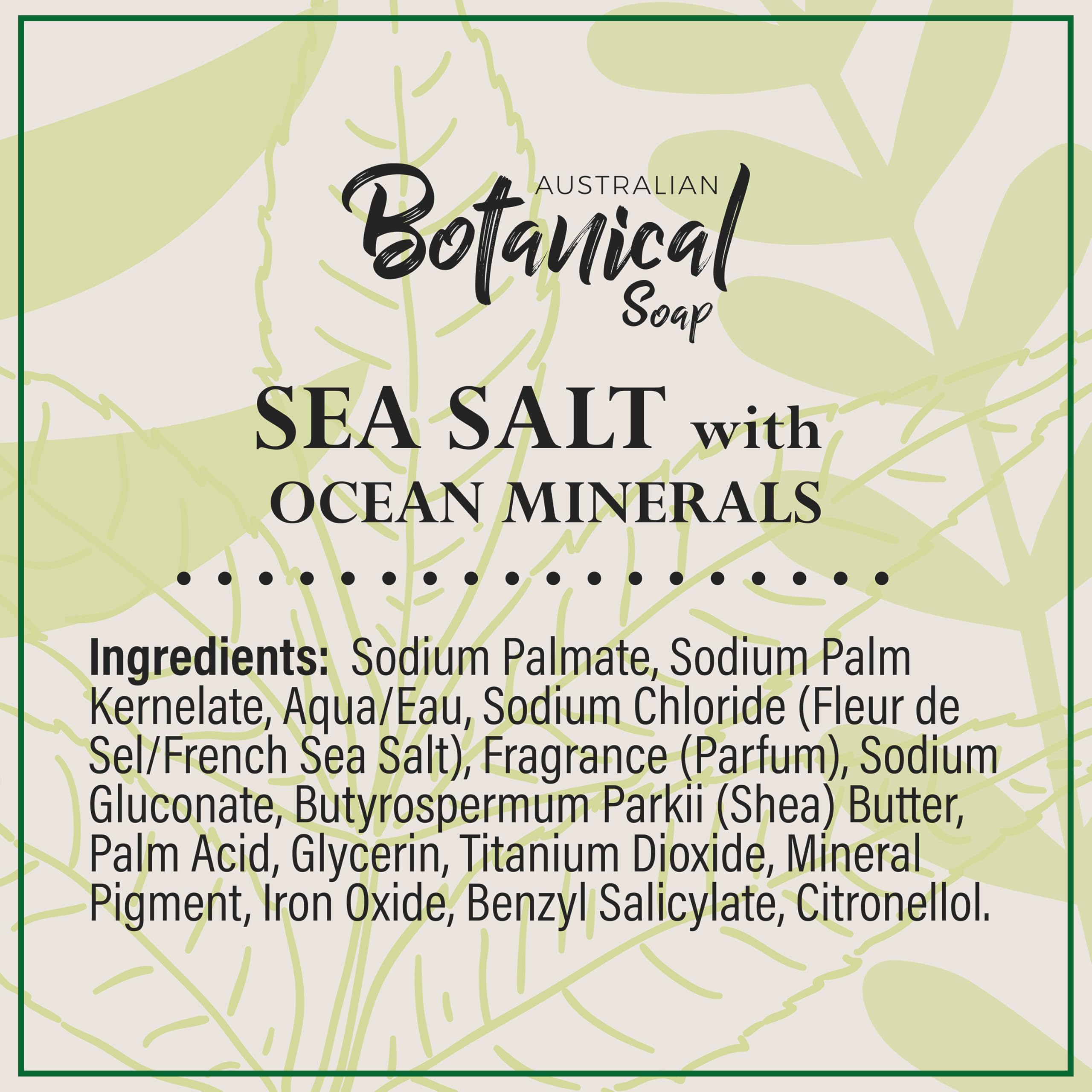 Australian Botanical Soap bar uses sustainable palm oil