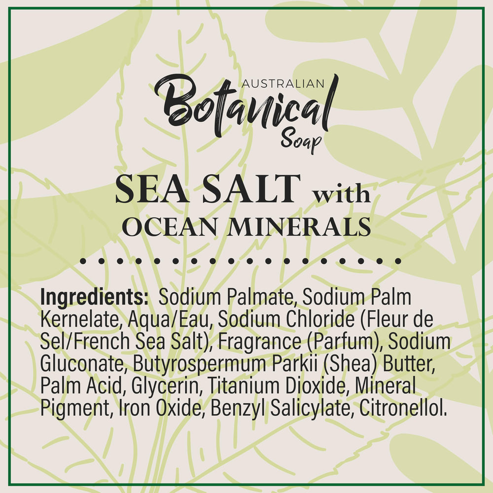 Australian Botanical Soap bar uses sustainable palm oil