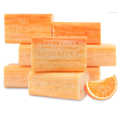 Australian Botanical Soap Valencia Orange bar with refreshing scent for daily cleansing.
