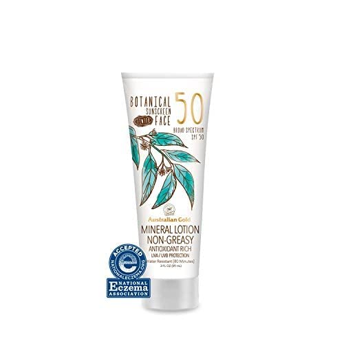 Australian Gold Botanical Sunscreen Tinted Face Texture delivers a light, non-greasy finish