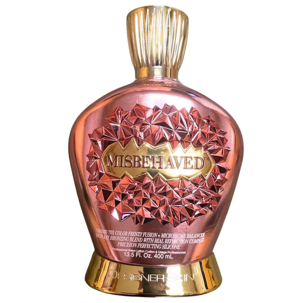 Australian Gold Designer Skin Misbehaved bottle pour for smooth, even application.