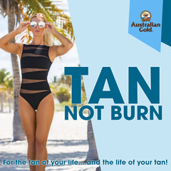 Australian Gold Nothing But Bronze coconut fragrance diffusion with tropical scent.