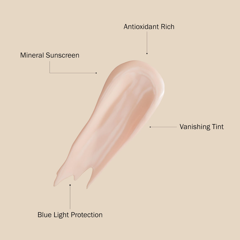 Australian Gold SPF 50 Mineral Sunscreen with blue light defense protects digital-age skin