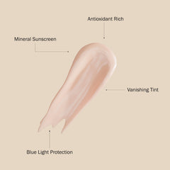 Australian Gold SPF 50 Mineral Sunscreen with blue light defense protects digital-age skin
