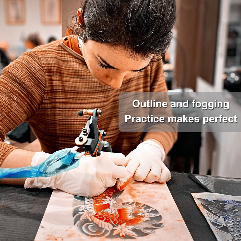 Autdor complete 310-piece kit shown for home or studio tattoo practice