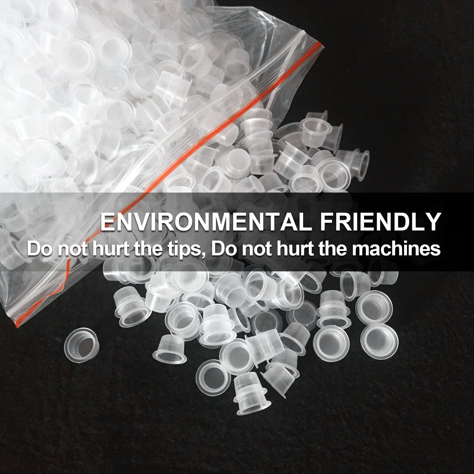 Autdor ink cups with wide edge to prevent spills and simplify dipping