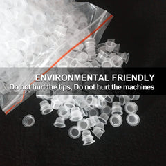 Autdor ink cups with wide edge to prevent spills and simplify dipping