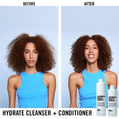 Authentic Beauty Concept Hydrate Cleanser vegan and cruelty-free badge visible